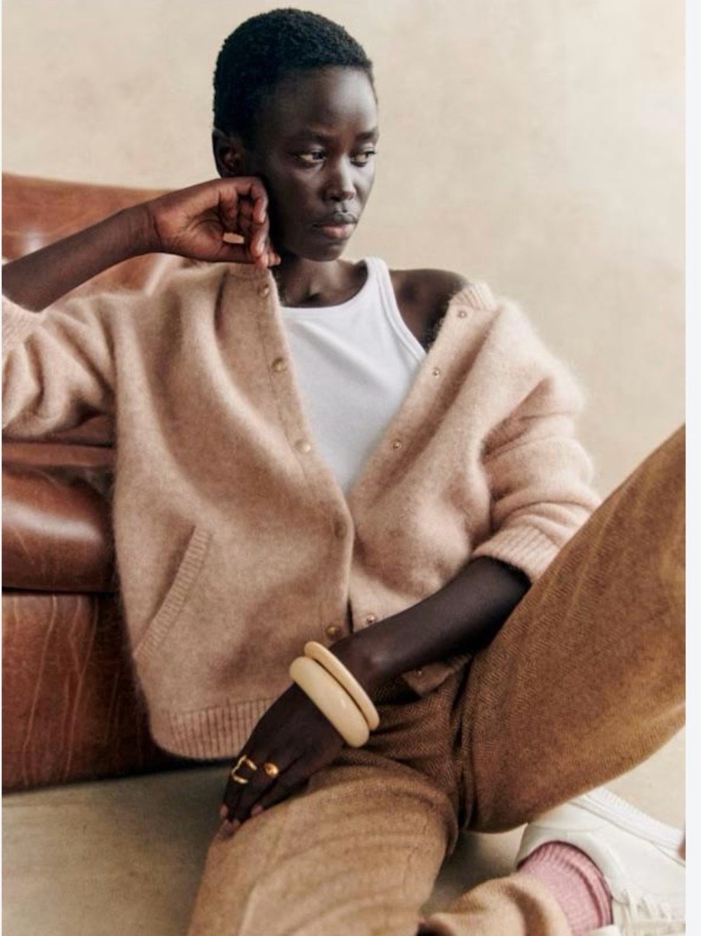 Sézane Eddy Sweater Jacket